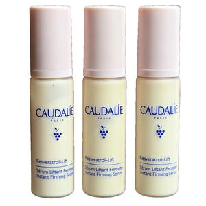 3x CAUDALIE RESVERATROL LIFT INSTANT FIRMING SERUM 10ml ea (=30ml full size) *AA